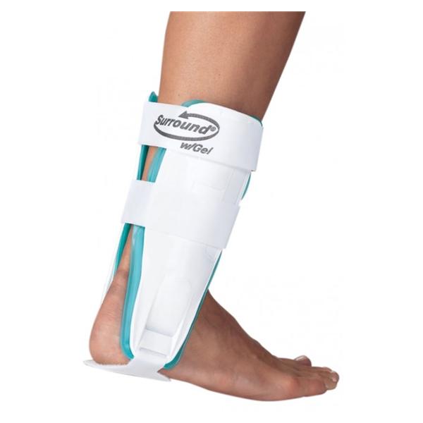 DJO Brace Stirrup Surround Ankle Air/Gel Bladder White Size 8.5" Small Universal Ea - 79-97863