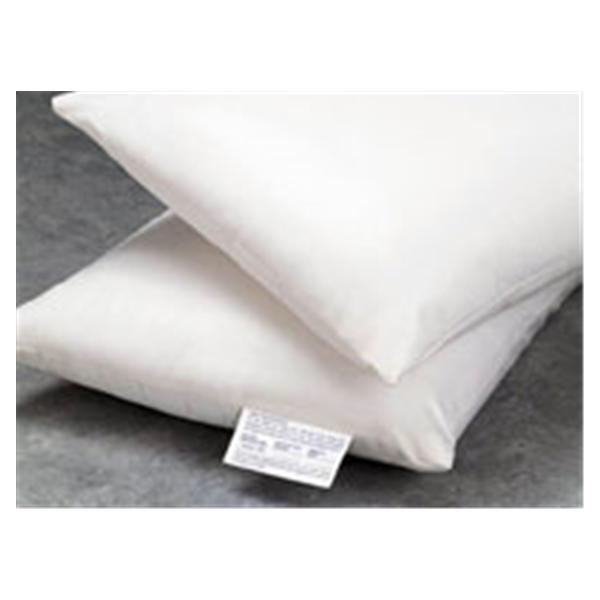 The Pillow Factory Pillow Hospital Easy Care 19 In X 25 In Polyester Fill White Each, 12 Ea/Ca - 51150