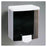 Bobrick Dispenser Soap Bobrick Black / Gray Manual 40Oz Ea - 40