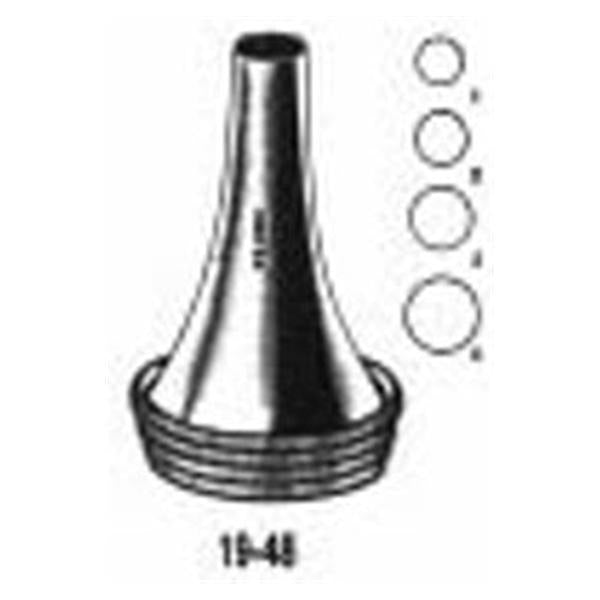 Miltex-Integra Specula Ear Hartmann 4-7Mm Round Tip Stainless Steel 4/St - 19-48