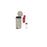 Brewer Company Can Trash Ss/Enml Fnsh 8Gal Step-On Pedal Overlapping Lid Silver Round Each - 45269