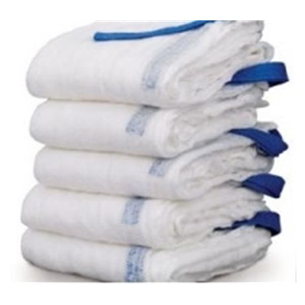 Medical Action Industries Sponge Laparotomy Sterile Cotton 18X18" X-Ray Detectable Pre-Washed 5/Pk, 40 Pk/Ca - V400