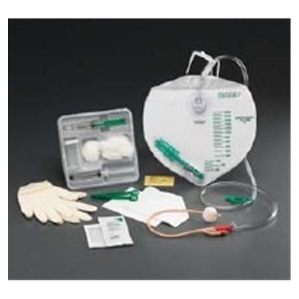 Bard Medical Division Tray Foley Catheter Complete Care Bardex Ic 14Fr Silver Alloy Coated 10/Ca - 300314A