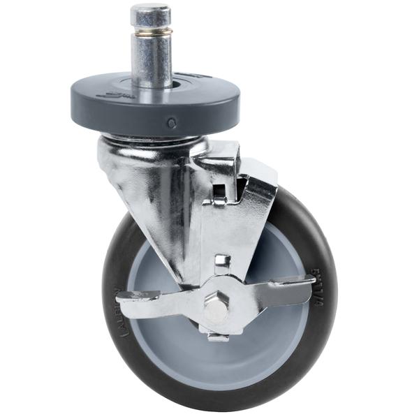 Intermetro Industries Casters Stem Brake 5" Ea - 5MPB