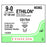 Ethicon Inc,a J & J Company Suture 9-0 Nylon Cs175-8 Ethilon Black 12" Monofilament Bx - 9036G