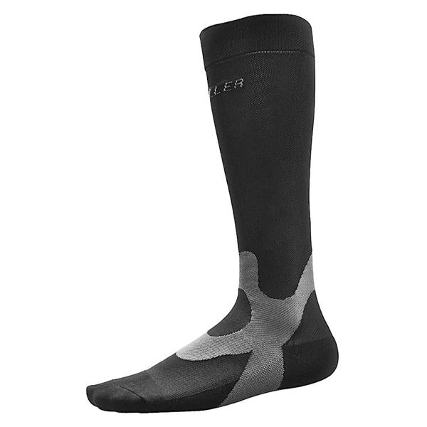 Mueller Sports Medicine Socks Compression Recovery Over-The-Calf Xl Men 12-14/Women 13-15 Black 1/Pr - 43024