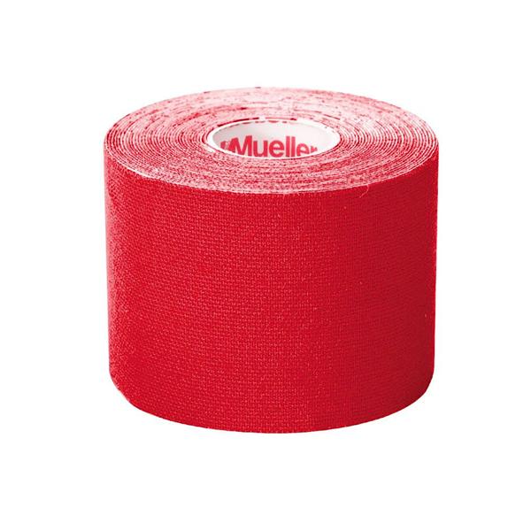 Mueller Sports Medicine Tape Kinesiology I-Strip Elastic 2"X16.4' Red 1/Rl - 23857