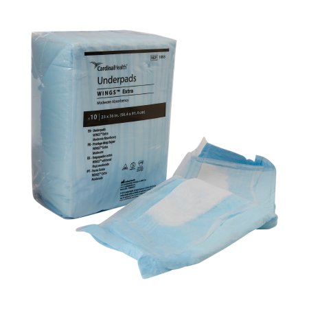 Simplicity Extra - Underpad 23 X 36 Inch Disposable Fluff Moderate Absorbency - 1093