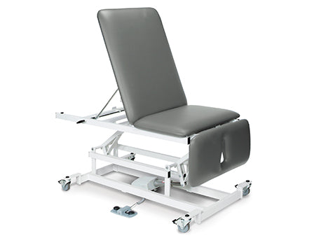 Hausmann 3-Section Hi-Lo Multi-Position Treatment Table -76" x 27" x 19" - 37", - 6053