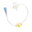 Sims Deltec Needle 22Gx3/4" Gripper Huber Female Luer Lock Safety 12/Case - 21-2733-24
