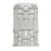 DebMed Plate Wall White 24/Ca - 1308Q7