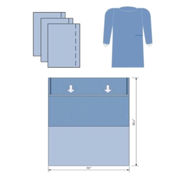 C-Core Medical Pack Peri/Gyn Iii With Under Buttocks Drape Sterile 10/Case - 60031