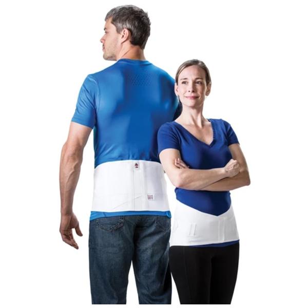 Core Products Support Compression Criss-Cross Lumbar Sacral Elastic White Size 9" 2X-Large Ea - LSB-6062-2XL