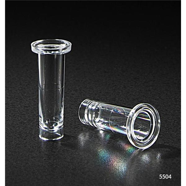 Globe Scientific Nesting Sample Cup F/ 12/13Mm Tube Polystyrene No Closure Clear 6X10 1Ml 1000/Pk - 5504