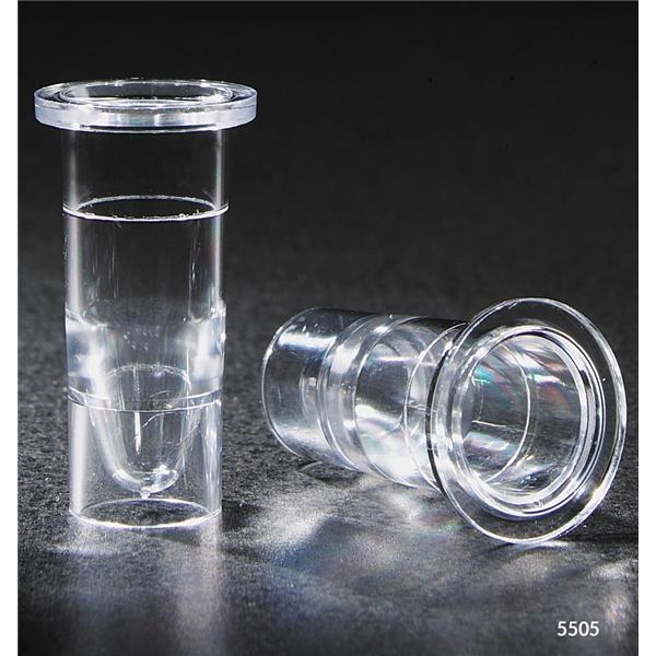 Globe Scientific Nesting Sample Cup For 16Mm Tube Polystyrene No Closure Clear 2Ml 1000/Pk - 5505