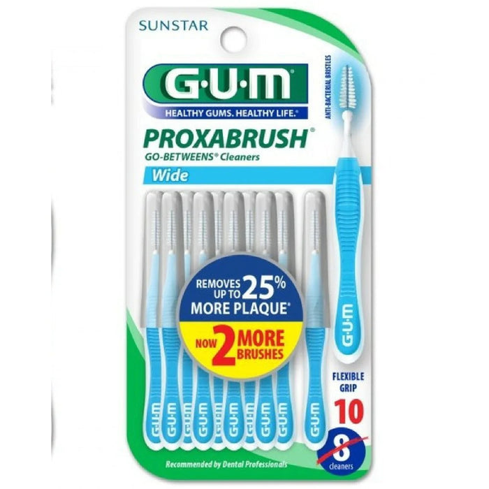 GUM Proxabrush Go-Betweens - Interdental Ceaner Green Child / Adult Tight - 07094200244