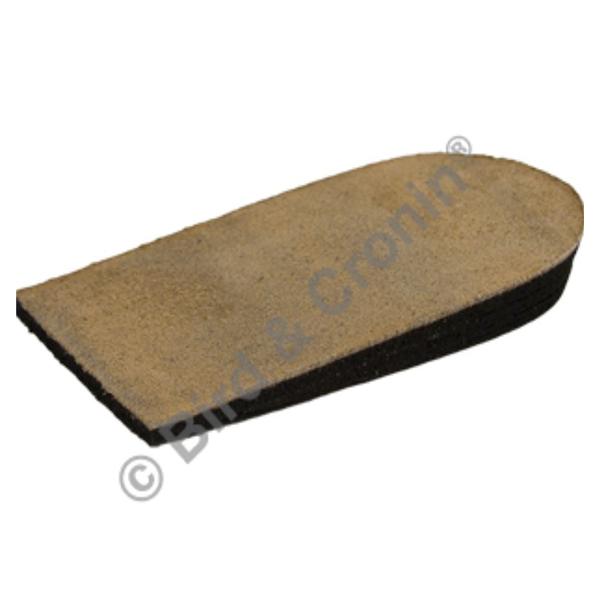 Bird & Cronin Lift Pad Level-Rite Heel Female <7.5 (3) 1/8" Layers Size Small Each - 0814-0552