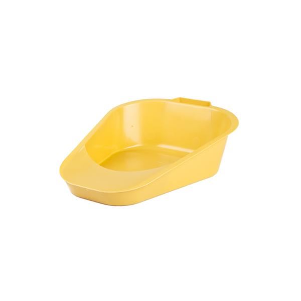 Medegen Medical Products, Bedpan Fracture 1.1Qt Gold Plastic Female With Handle 12/Ca - H102-05