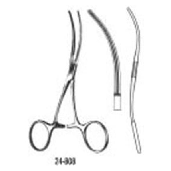 Miltex-Integra Clamp Bulldog Debakey 4-3/4" S Curve Stainless Steel Ea - 24-808