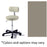 Midmark Corporation Stool Exam Ritter Value Series Shadow Gray Casters Backrest 5 Leg Ea - 273-001-232