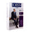 BSN Medical Socks Compression Jobst Formen Thigh High Closed Toe Large Black 1/Pr - 115414