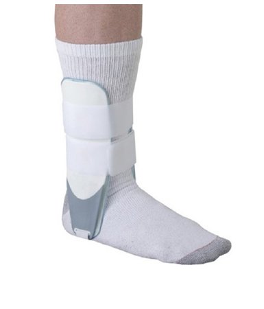 Ossur Airform Universal Inflatable Ankle Brace Adult Hook and Loop Strap Closure Left or Right Foot - 80250