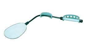 Alimed Inspection Mirror 4 X 6 Inch Mirror / 22 Inch Handle Length - 8255