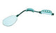 Alimed - Inspection Mirror 4 X 6 Inch Mirror / 22 Inch Handle Length - 8255