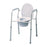 Graham-Field/Everest &Jennings Commode 3-In-1 Lumex Silver 300Lb Capacity Light Gray Tips 24X15.5-23.5" 4/Ca - 7103A-4
