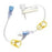 Smiths Medical ASD Needle 20Gx1-1/4" Gripper Plus Huber Safety Ea, 12 Ea/Bx - 21-2867-24