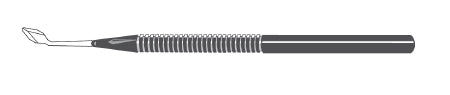 Beaver-Visitec International Beaver EdgeAhead Intraocular Knife Conventional 5.2 mm Stainless Steel / Plastic Full Handle Sterile Disposable - 581111