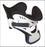 Miami J - Rigid Cervical Collar with Replacement Pads Preformed Adult Regular Two-Piece / Trachea Opening - MJR-400