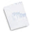 Tidi Products Towel Podiatry Tidi Toes 13 In X 18 In Blue / White 2 Ply Tissue / Poly 500/Case - 917489