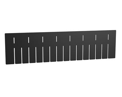 Akro-Mils Akro-Grids Storage Container Divider Long Black Plastic - 42226
