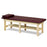 Clinton Industries TABLE, EXAM H-BRACE BARIATRIC NAT/WARM GRY 26" - 6196-1NT-3WG