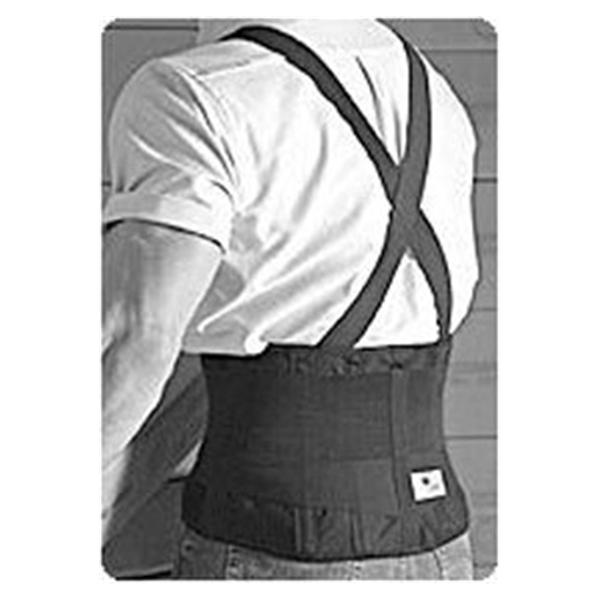 Scott Specialties Inc Support Industrial Workforce Adult Back Spandex Black Size 2X-Large Ea - 3259BLA-XXLG