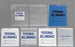Action Bag BAG, PATIENT BELONGING CLR W/WHT/BLU PRINT 20"X20" (250/CS) - PBB2020DS