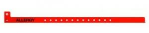 Conf-id-ent - Identification Wristband Conf-ID-ent Alert Band Permanent Snap Allergy - WBCALA-5
