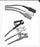 Conmed EKG Lead Wire Red / White / Black, 24 Inch - FSP24-003R