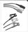 Conmed - EKG Lead Wire Red / White / Black, 24 Inch - FSP24-003R