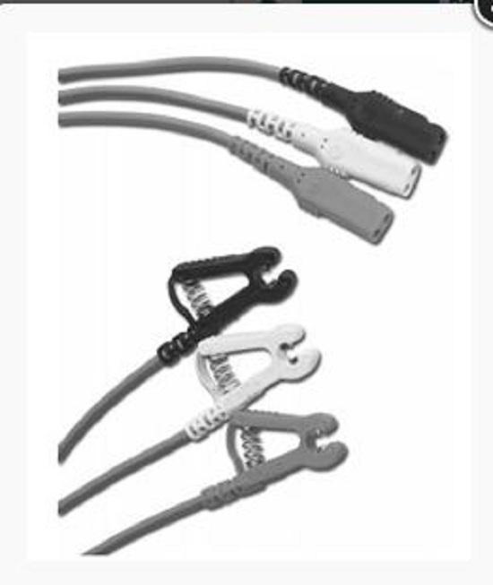 Conmed EKG Lead Wire Red / White / Black, 24 Inch - FSP24-003R