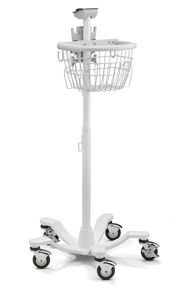Welch Allyn 4700-60 Spot Mobile Stand with Basket for Spot Vital Signs - 4700-60