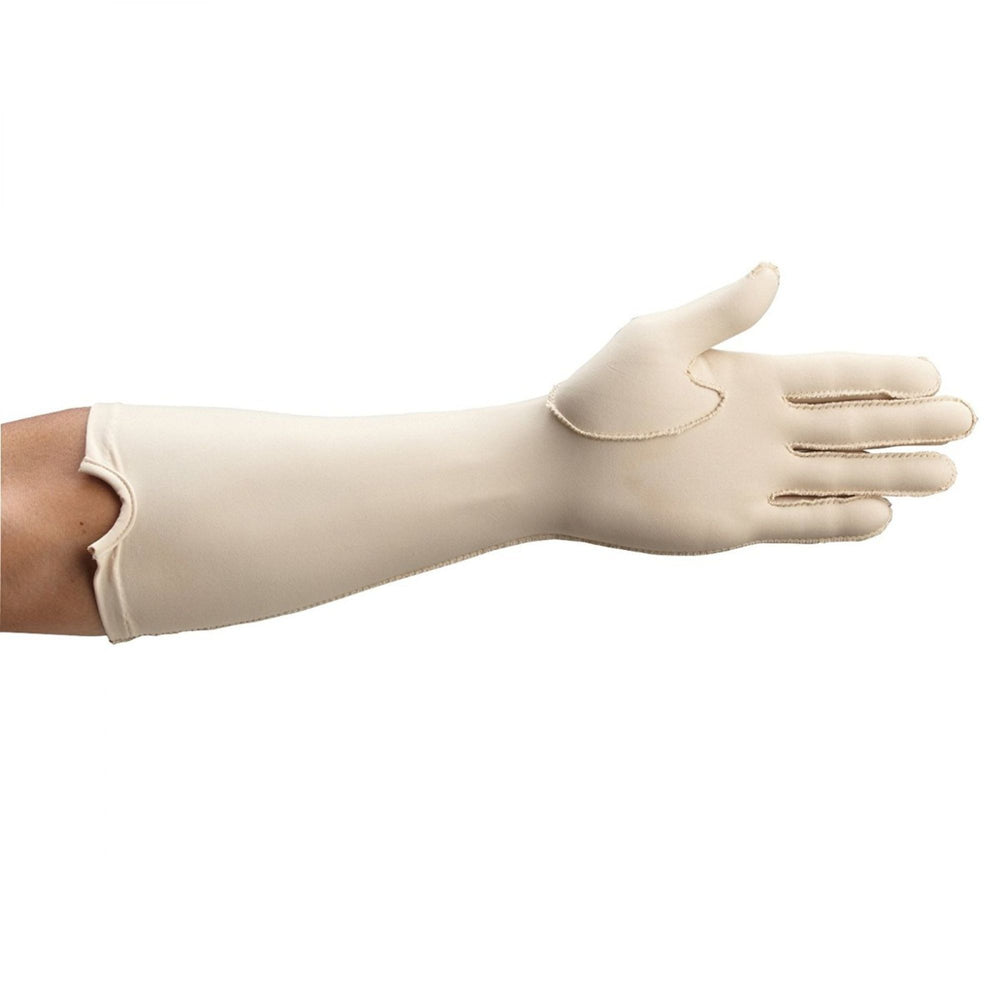 Rolyan Compression Gloves, Forearm Length