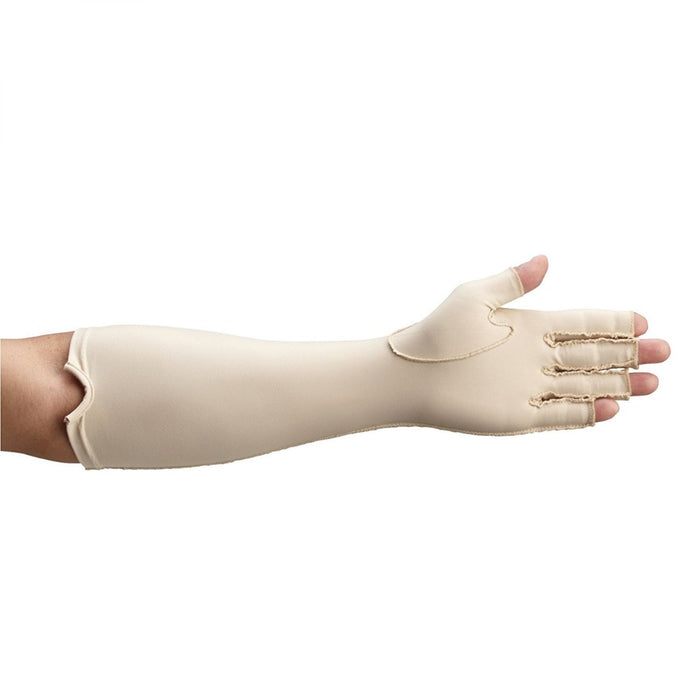 Rolyan Compression Gloves, Forearm Length