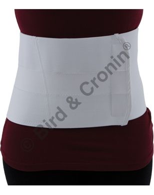 Bird & Cronin Comfor Lumbar Support X-Large Hook and Loop Closure 46 to 54 Inch 8 Inch Unisex - 8144305