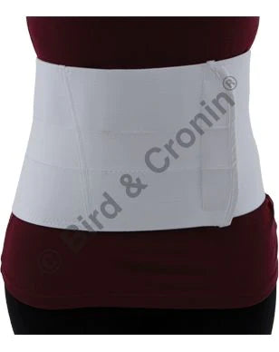 Comfor - Back Support with Pocket Medium Hook and Loop Closure 30 to 38 Inch Waist Circumference 8 Inch Height Adult - 08144303