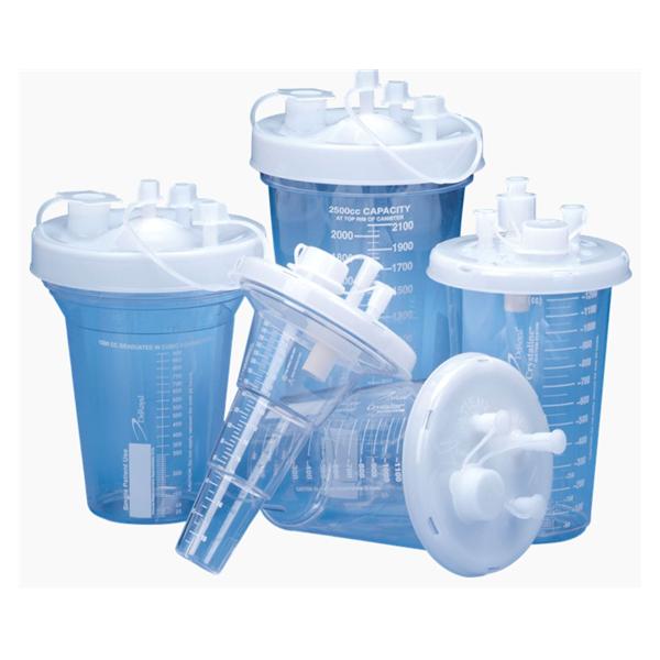 Deroyal Industries Inc Canister Suction Crystalline 1500Ml 32/Ca - 71-1107