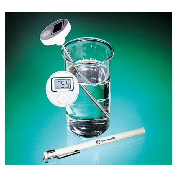 Fisher Scientific Co. Thrmtr Lb Traceable -50 To 300C/-58 To 572F Lcd Dgt Dspl 4.75 Ss Stm 5.5 1/Ea - 15078D