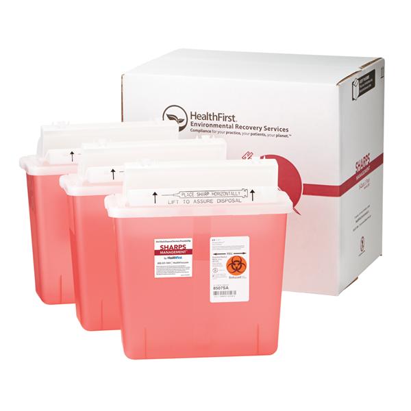 Healthfirst Corp. Mailer System Shrp Shrp Mgmt 5Q Sm Plstc Anti-Kickback Clsr Rd/Wht 3/Package - 1005900
