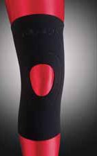 FormFit - Knee Sleeve 2X-Large Pull-On Left or Right Knee - 402019BLK